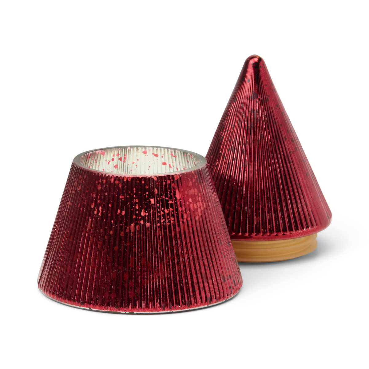 Paddywax Winter Berry Red Rib Tree Candle 198g