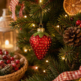 Gala Strawberry Ornament Red 6.5cm | Minimax