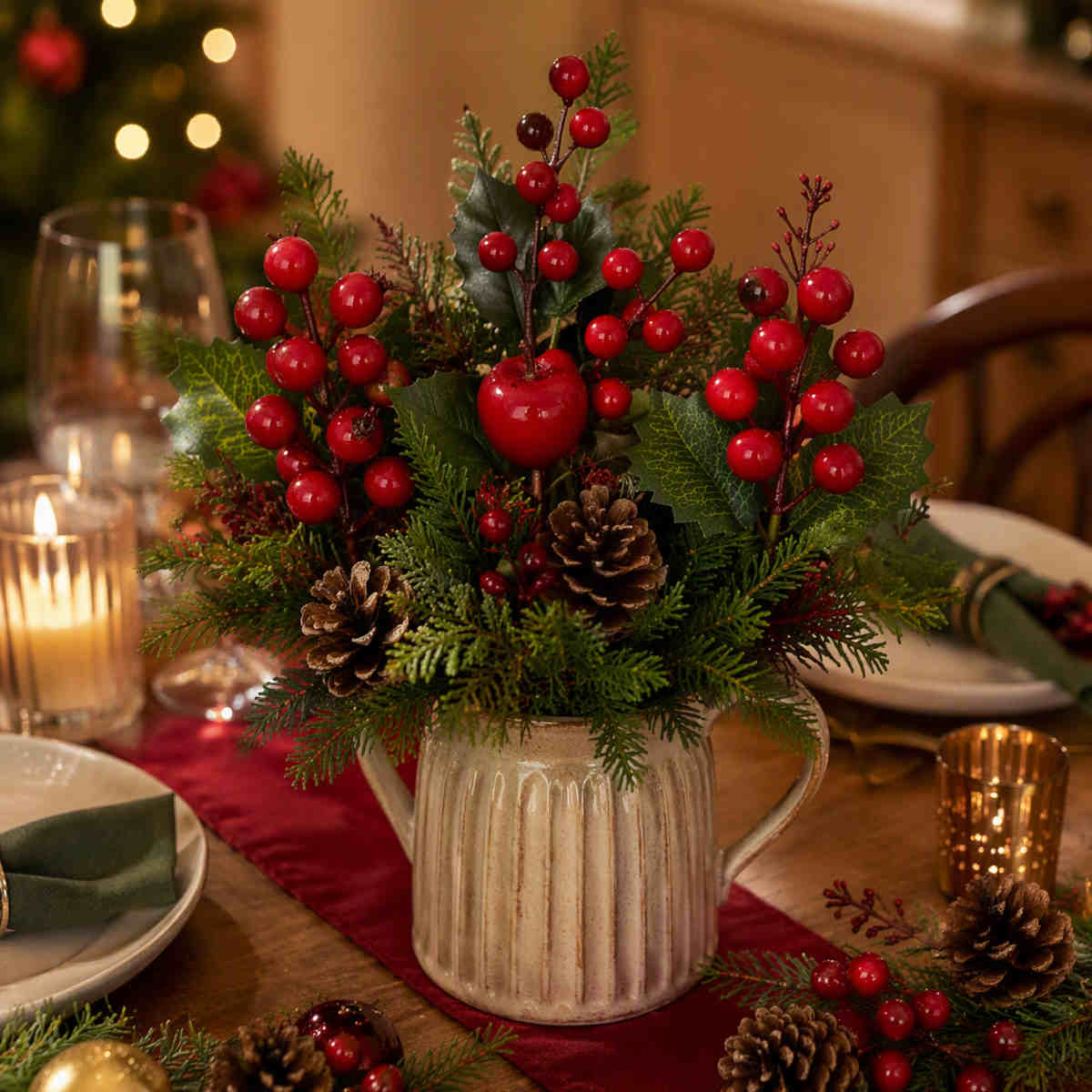 Gala Berry Pick Holly Assorted 22cm (price per item) | Minimax
