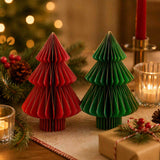 Gala 3 Tier Paper Tree Table Decor Assorted 17cm (Price per item)