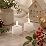 Pure Christmas Flash LED Tealight Small Set of 2 | Minimax