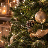 Pure Christmas Brite LED 100 Battery Operated String Lights