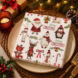 Gala Christmas Crew Napkins 33cm | Minimax