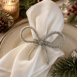 Flair Silver Loop Bow Napkin Ring | Minimax