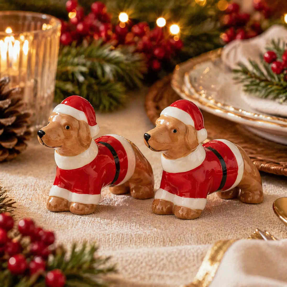 Gala Dachshund S&P Shaker Ceramic 8cm (Set of 2) | Minimax