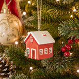 French Country Mini Cottage Decor Red 4.5x5.5cm | Minimax