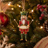 French Country Nutcracker Drum Enamel Decor 11cm | Minimax