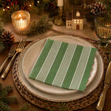 Gala Variegated Napkin Green 3 Ply 33cm (Pack of 20) | Minimax