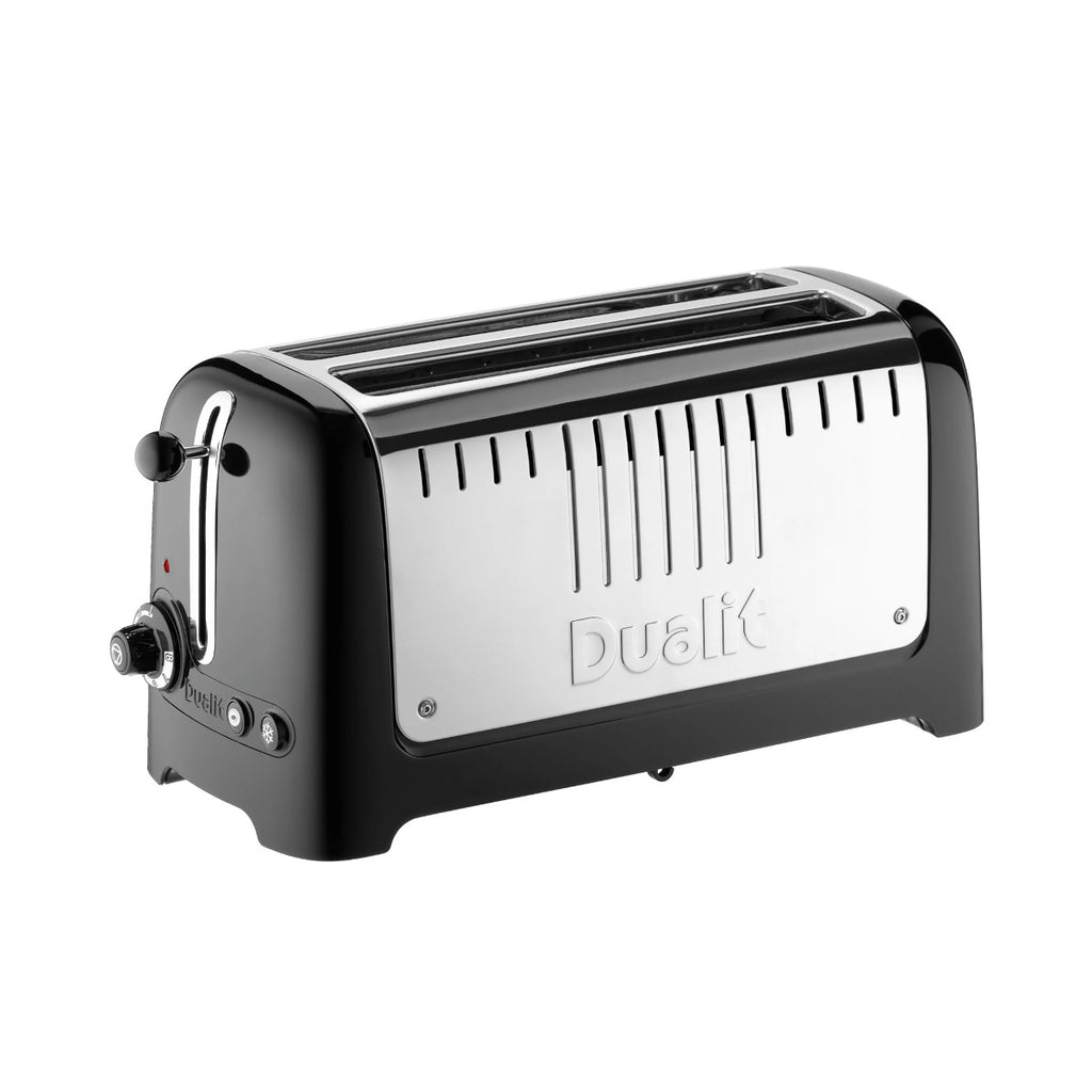 Dualit Lite 2 Slice Long Slot Toaster Black | Minimax