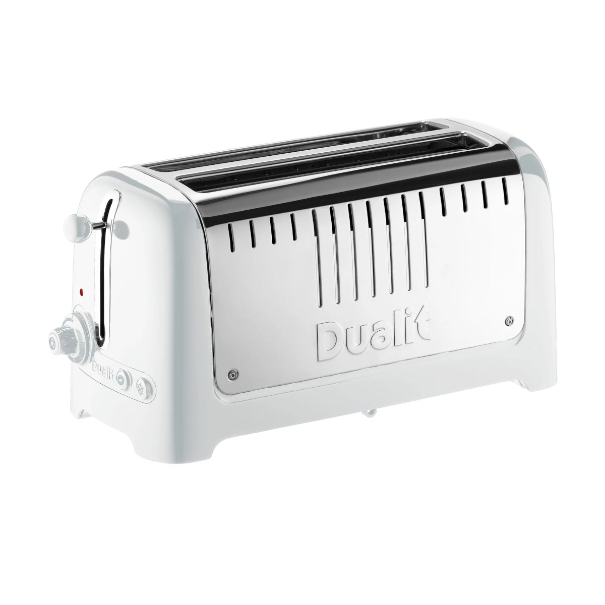 Dualit Slice Long Slot Lite Toaster White Minimax