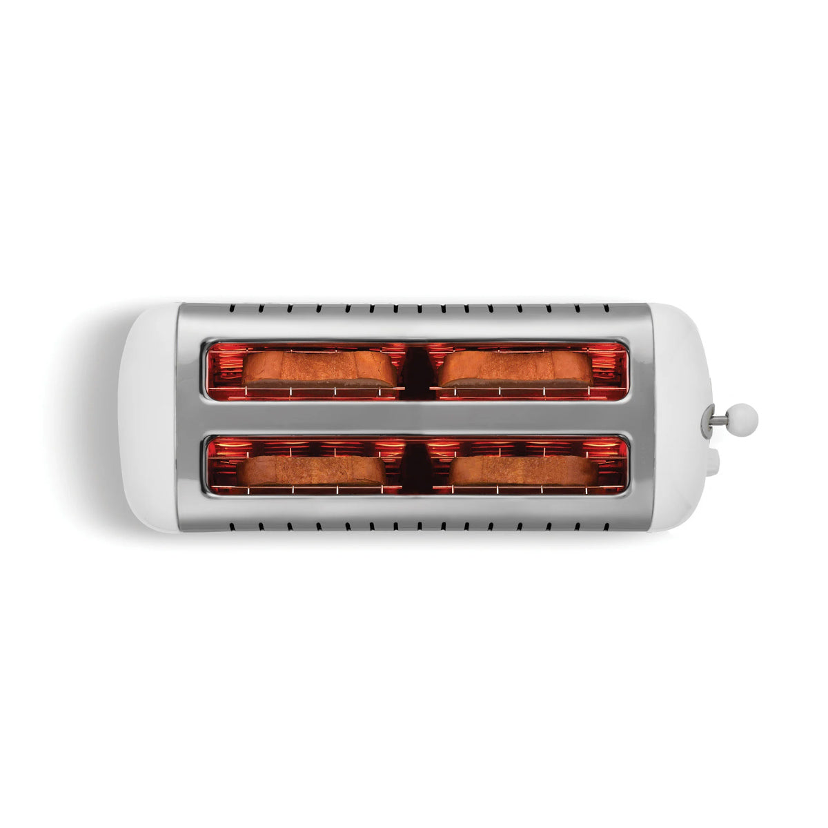 Dualit Slice Long Slot Lite Toaster White Minimax