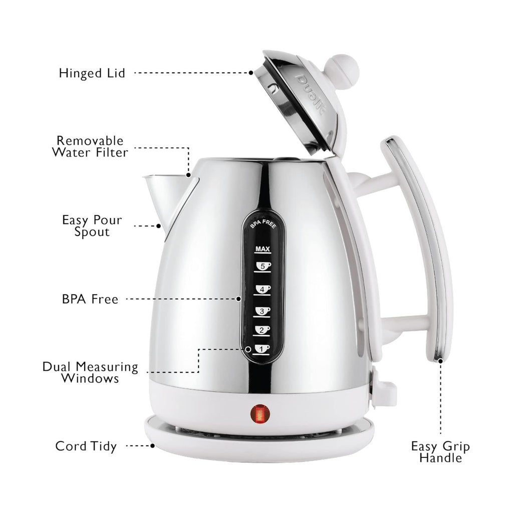 Dualit Lite Kettle White 1.5L | Minimax
