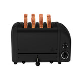 Dualit Newgen 4 Slice Stealth Toaster Matte Black | Minimax