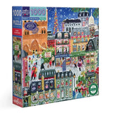 eeBoo Paris Christmas Puzzle 1000 Piece | Minimax