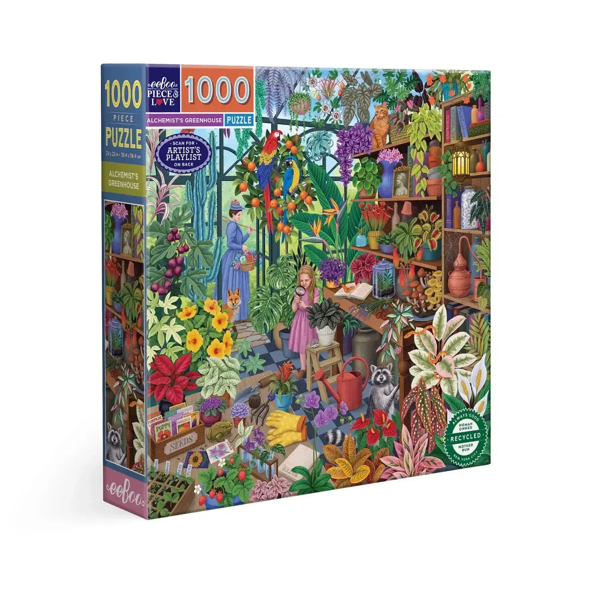 eeBoo Alchemist Greenhouse Puzzle 1000 Piece | Minimax