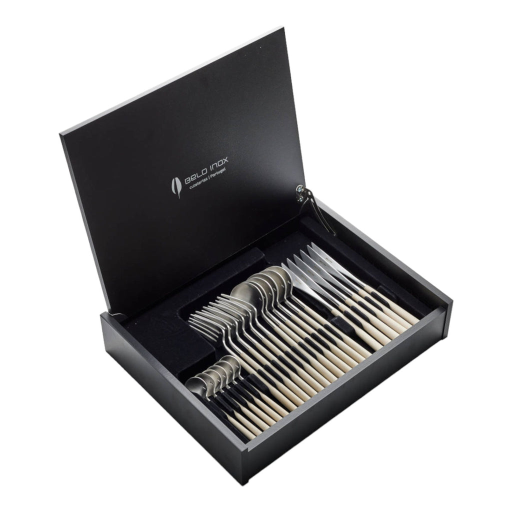 Belo Inox Neo Cutlery Set Ivory 24 Piece | Minimax