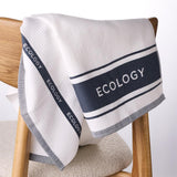 Ecology Fold Tea Towel Slate 50 × 75cm (Set of 3) | Minimax