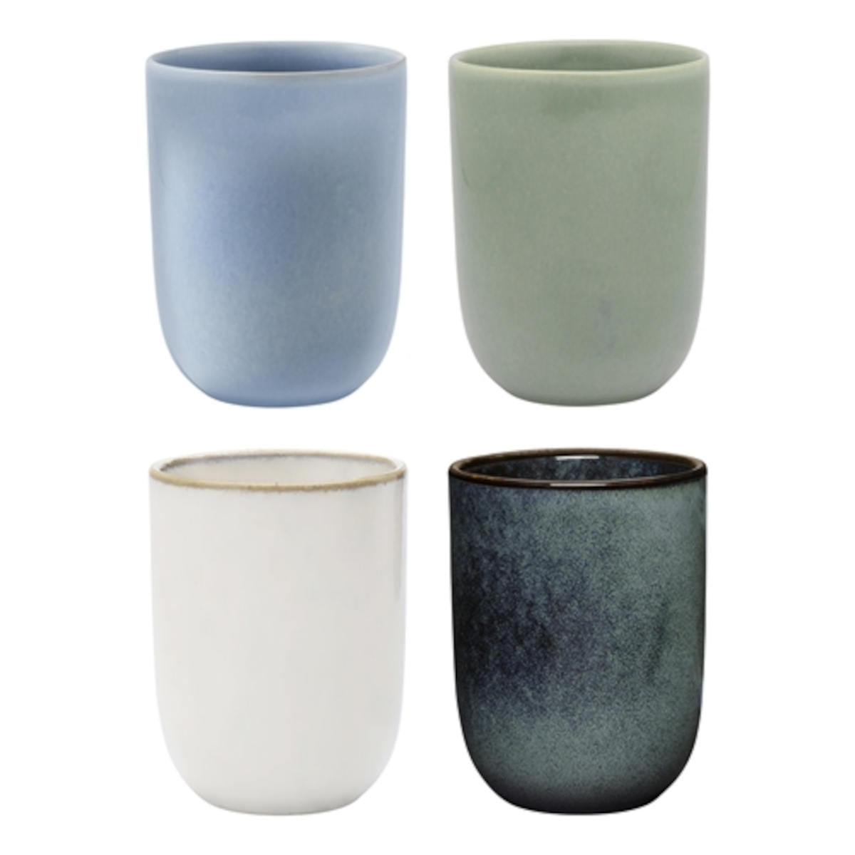 Ecology Element Cuddle Mugs Set of 4 Assorted 250ml | Minimax