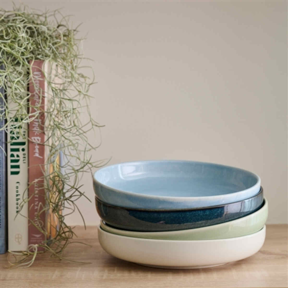 Ecology Element Dinner Bowls set of 4Assorted 22cm | Minimax