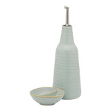 Ecology Ottawa Oil Bottle & Salt Dish Set Midday