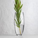 Ecology Fleur Barrel Vase with Green Flower 25cm | Minimax