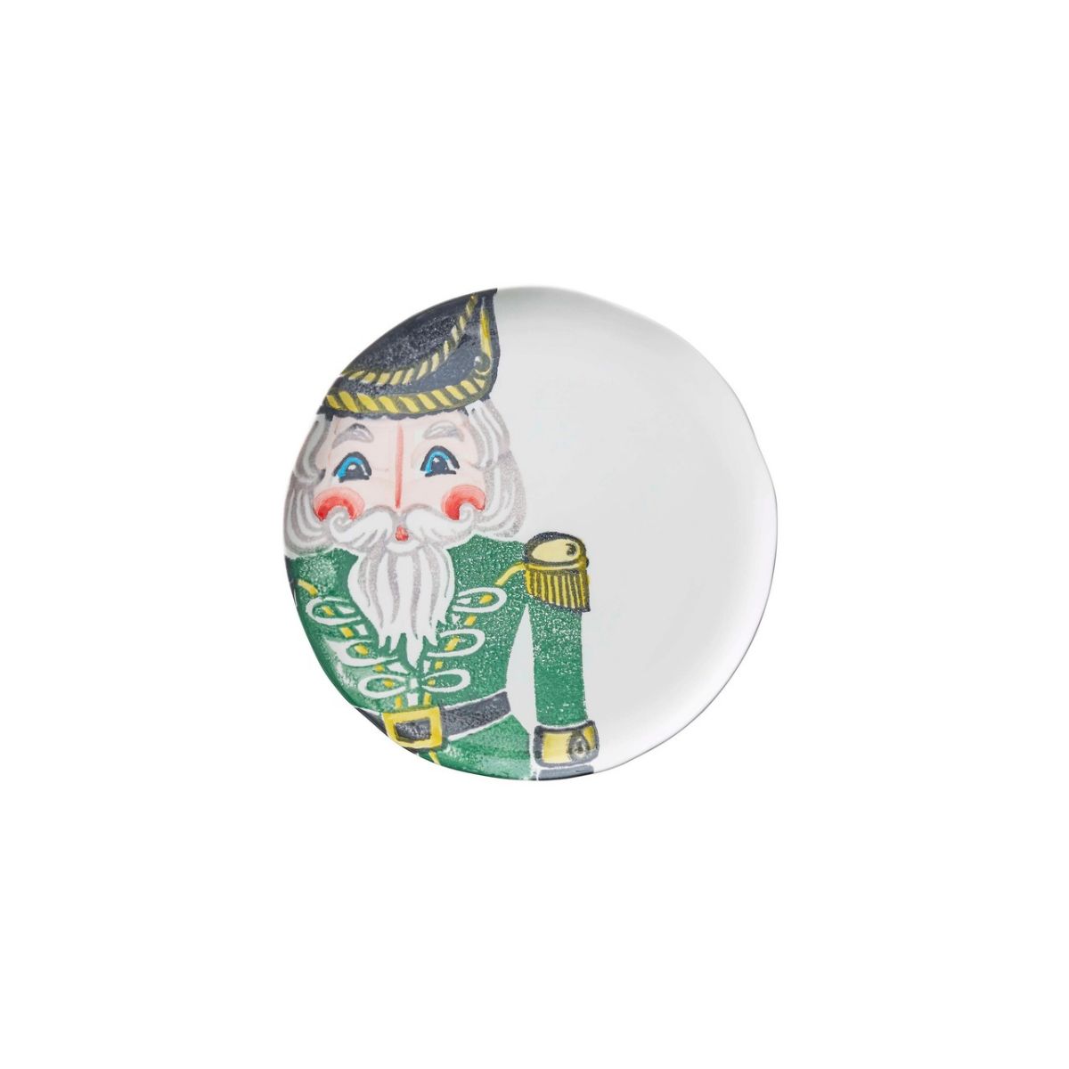 Ceramiche Fabbro Nutcracker Plate Green 29cm