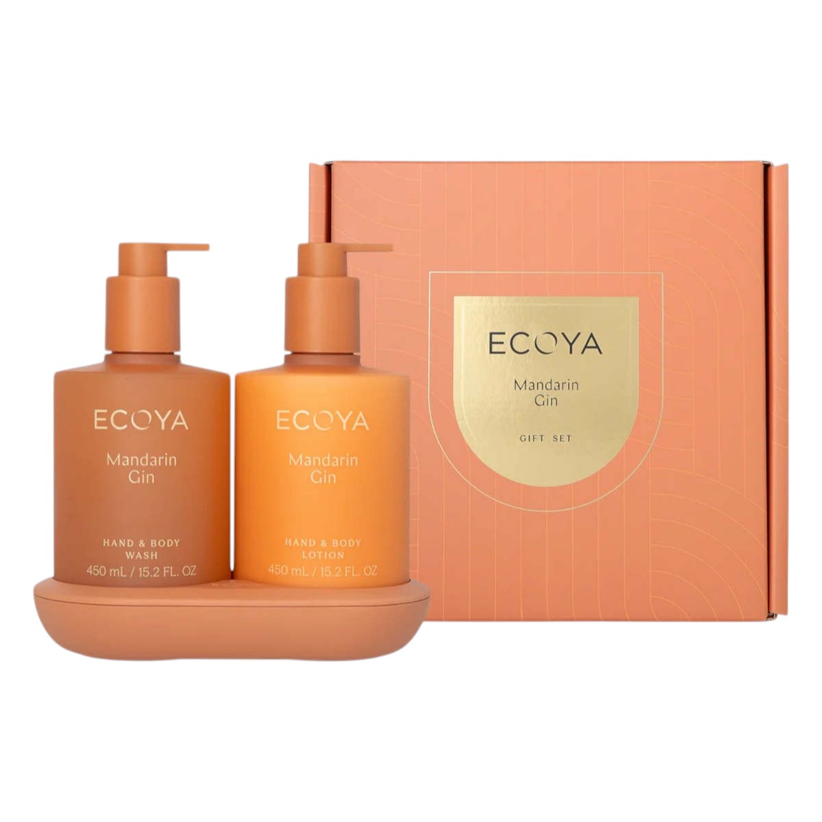 Ecoya Mandarin Gin Bathroom Edit Gift Set | Minimax