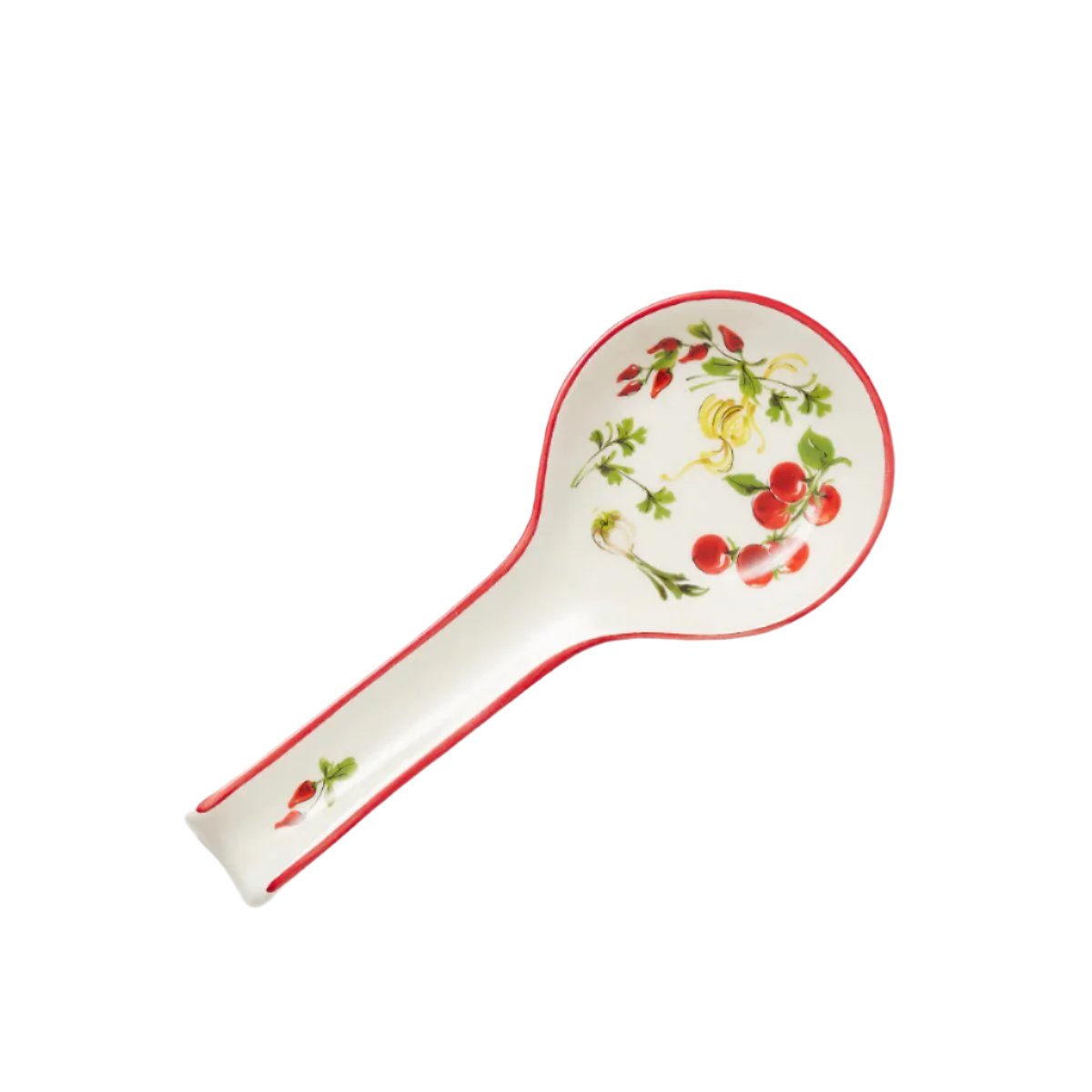 Ceramiche Cuore Pomodoro Spaghetti Spoon Rest | Minimax