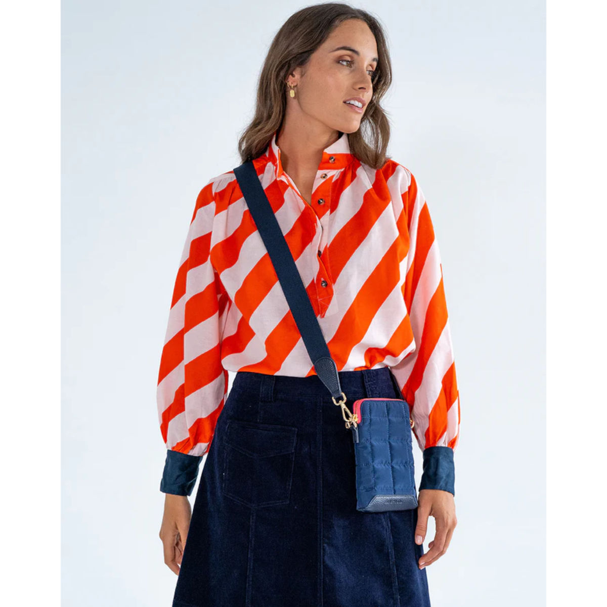 ELMS and KING Baker Nylon Mini Bag French Navy | Minimax