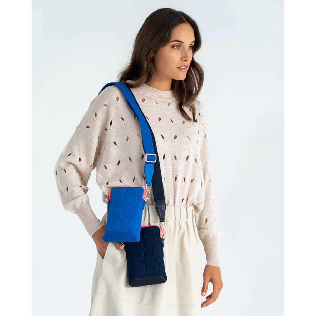 ELMS and KING Baker Nylon Mini Bag French Navy | Minimax
