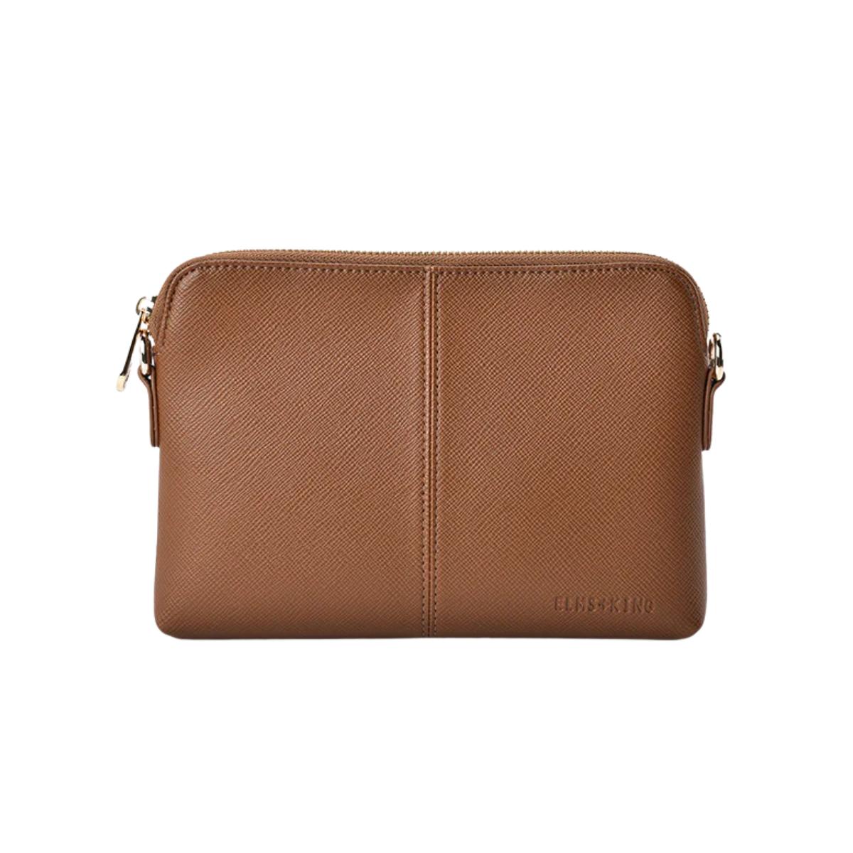 ELMS and KING Bowery Wallet Tan Saffiano | Minimax