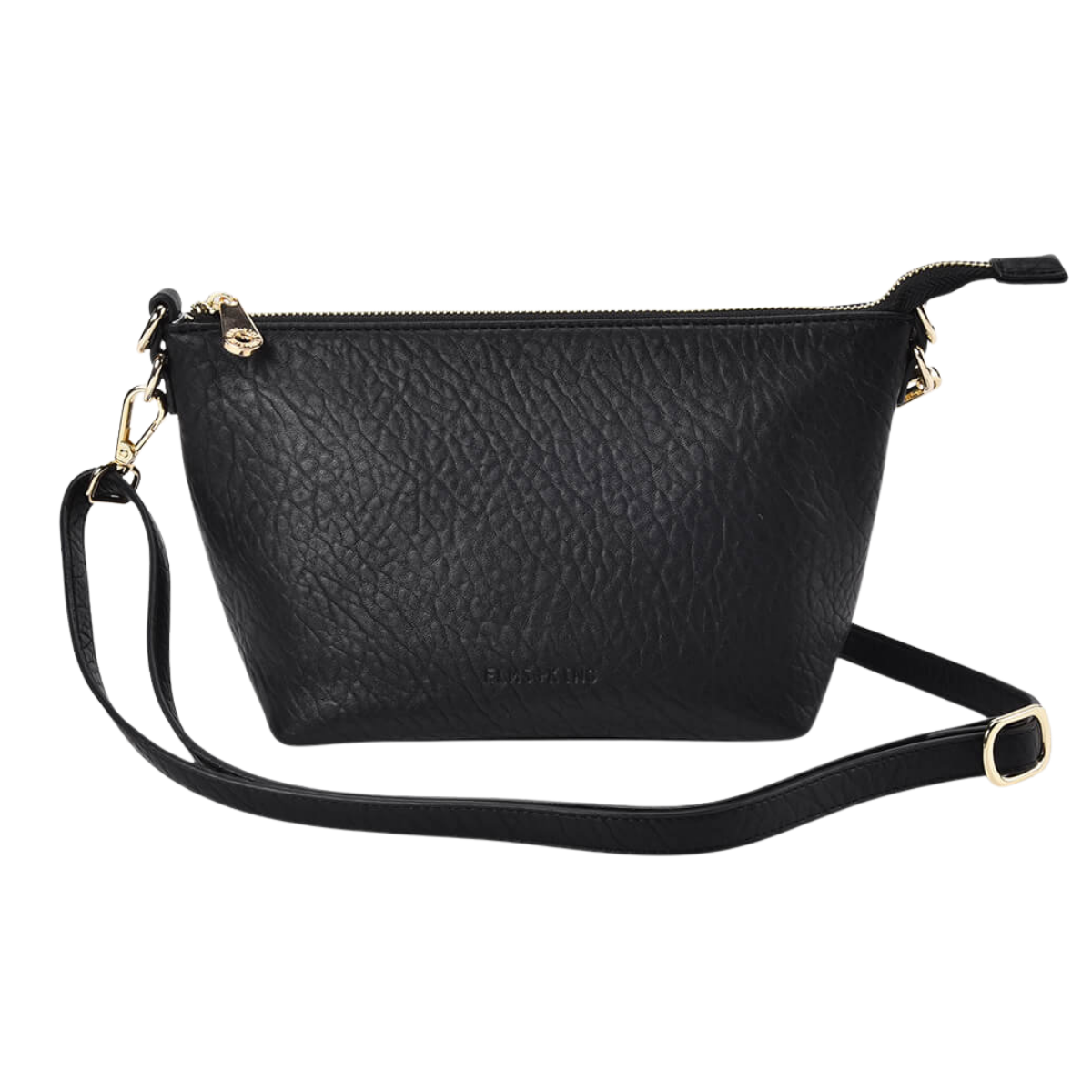 ELMS and KING Leyton Chain Crossbody Black Pebble | Minimax