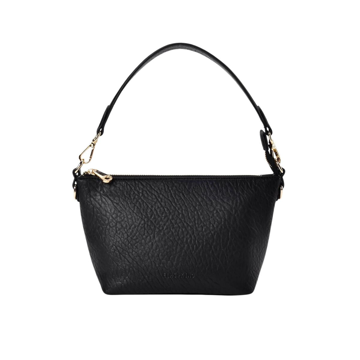 ELMS and KING Leyton Chain Crossbody Black Pebble | Minimax