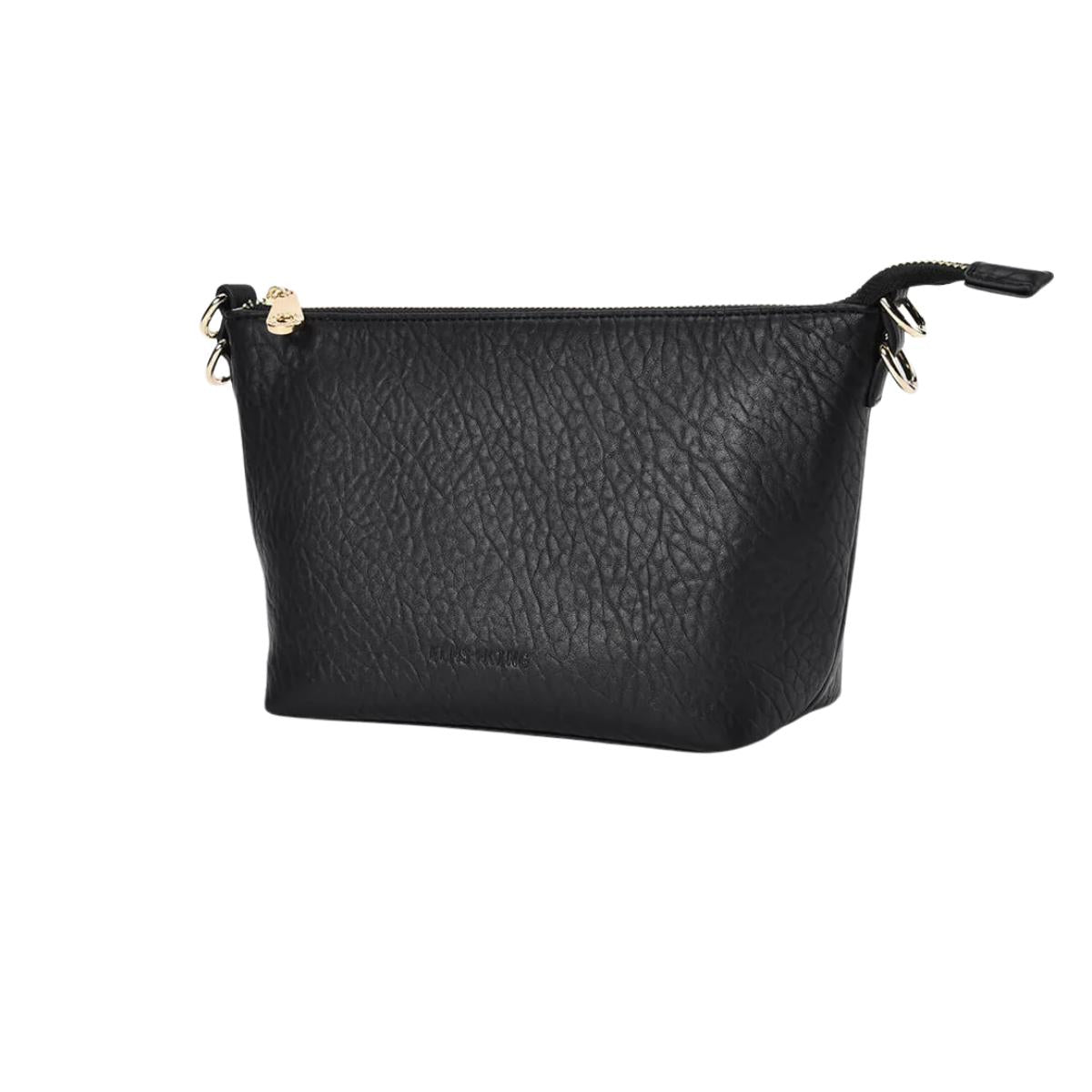 ELMS and KING Leyton Chain Crossbody Black Pebble | Minimax
