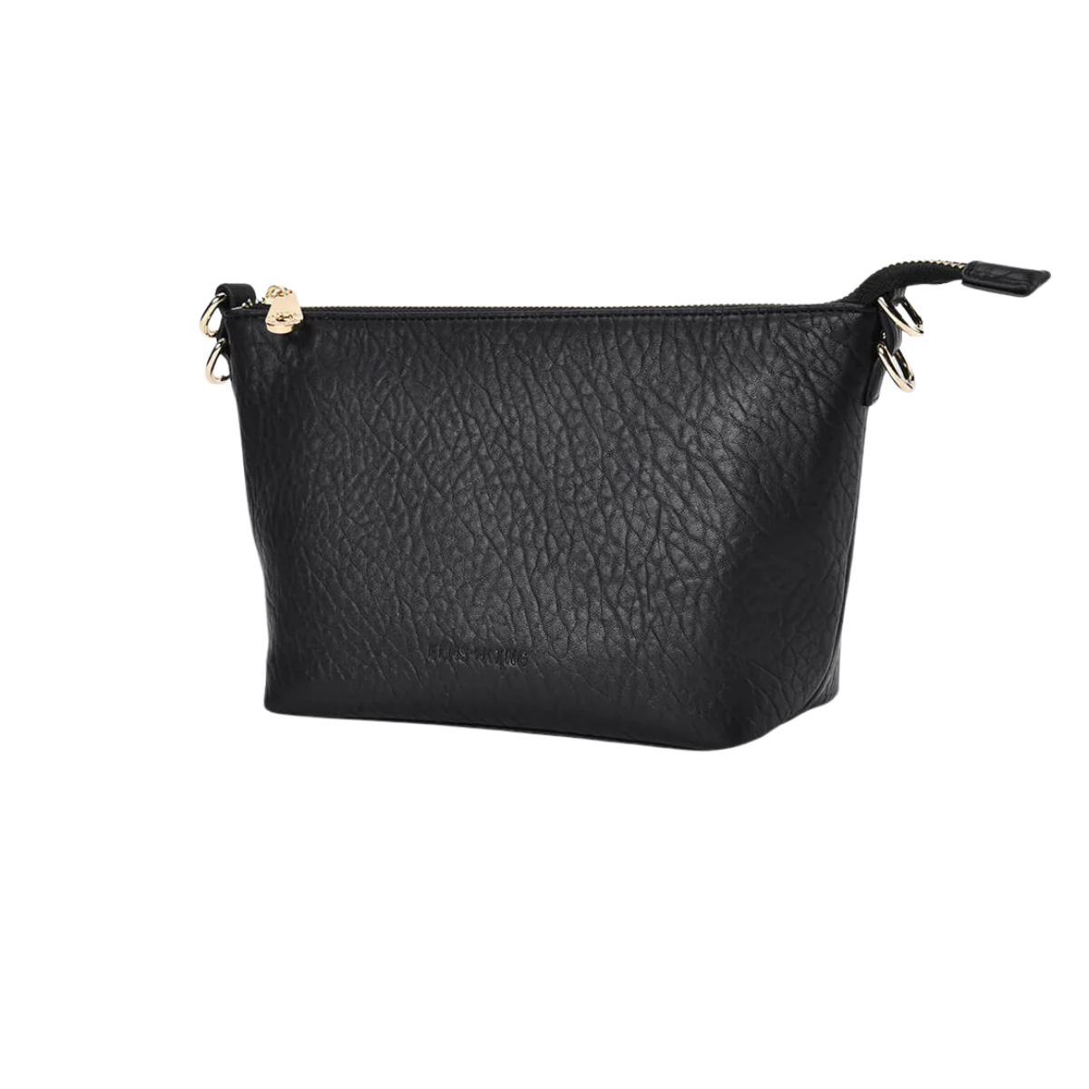 ELMS and KING Leyton Chain Crossbody Black Pebble | Minimax