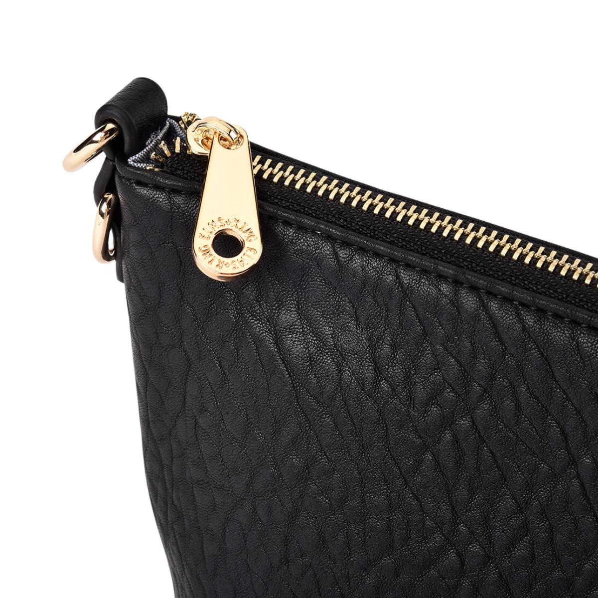 ELMS and KING Leyton Chain Crossbody Black Pebble | Minimax