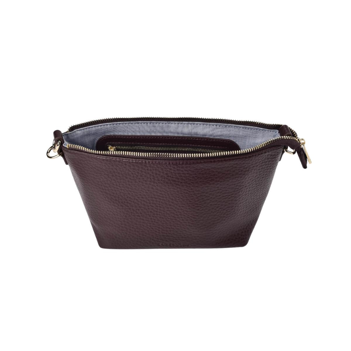ELMS and KING Leyton Chain Crossbody Wine | Minimax