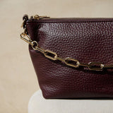 ELMS and KING Leyton Chain Crossbody Wine | Minimax