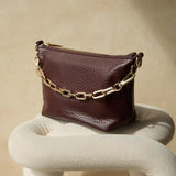 ELMS and KING Leyton Chain Crossbody Wine | Minimax