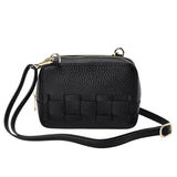 ELMS and KING London Weave Base Crossbody Black | Minimax