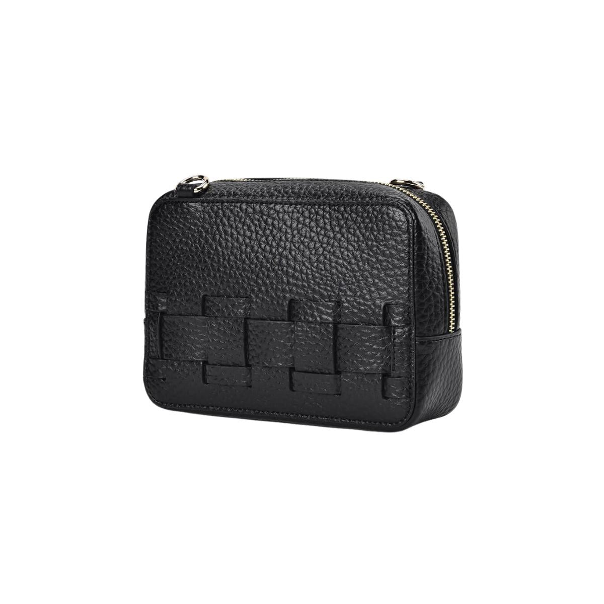 ELMS and KING London Weave Base Crossbody Black | Minimax