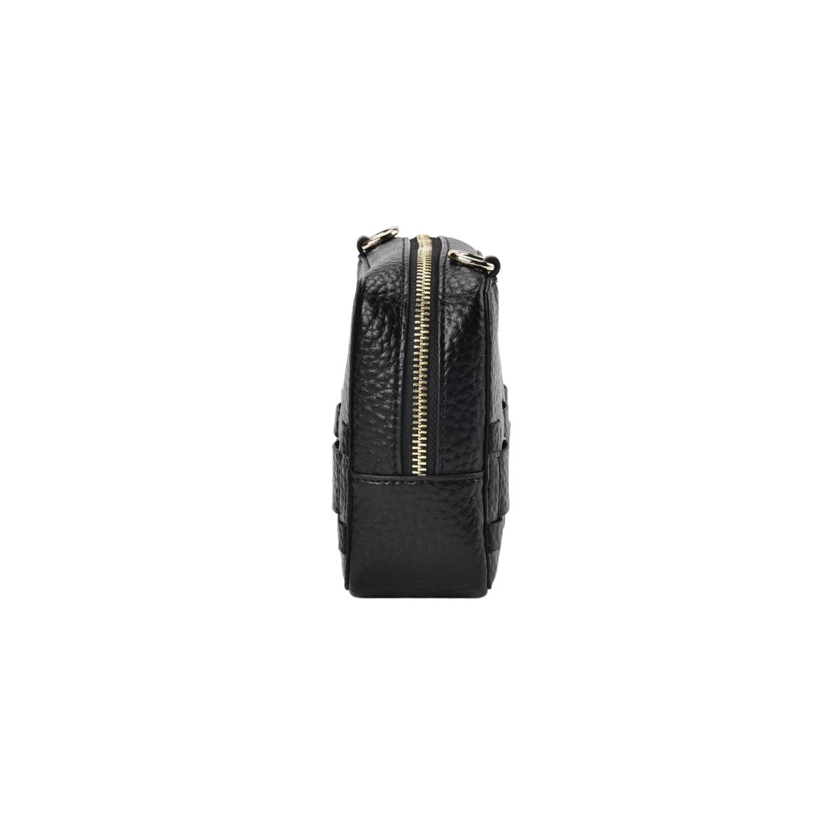 ELMS and KING London Weave Base Crossbody Black | Minimax