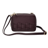 ELMS and KING London Weave Base Crossbody Wine | Minimax