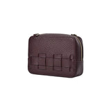 ELMS and KING London Weave Base Crossbody Wine | Minimax