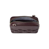 ELMS and KING London Weave Base Crossbody Wine | Minimax