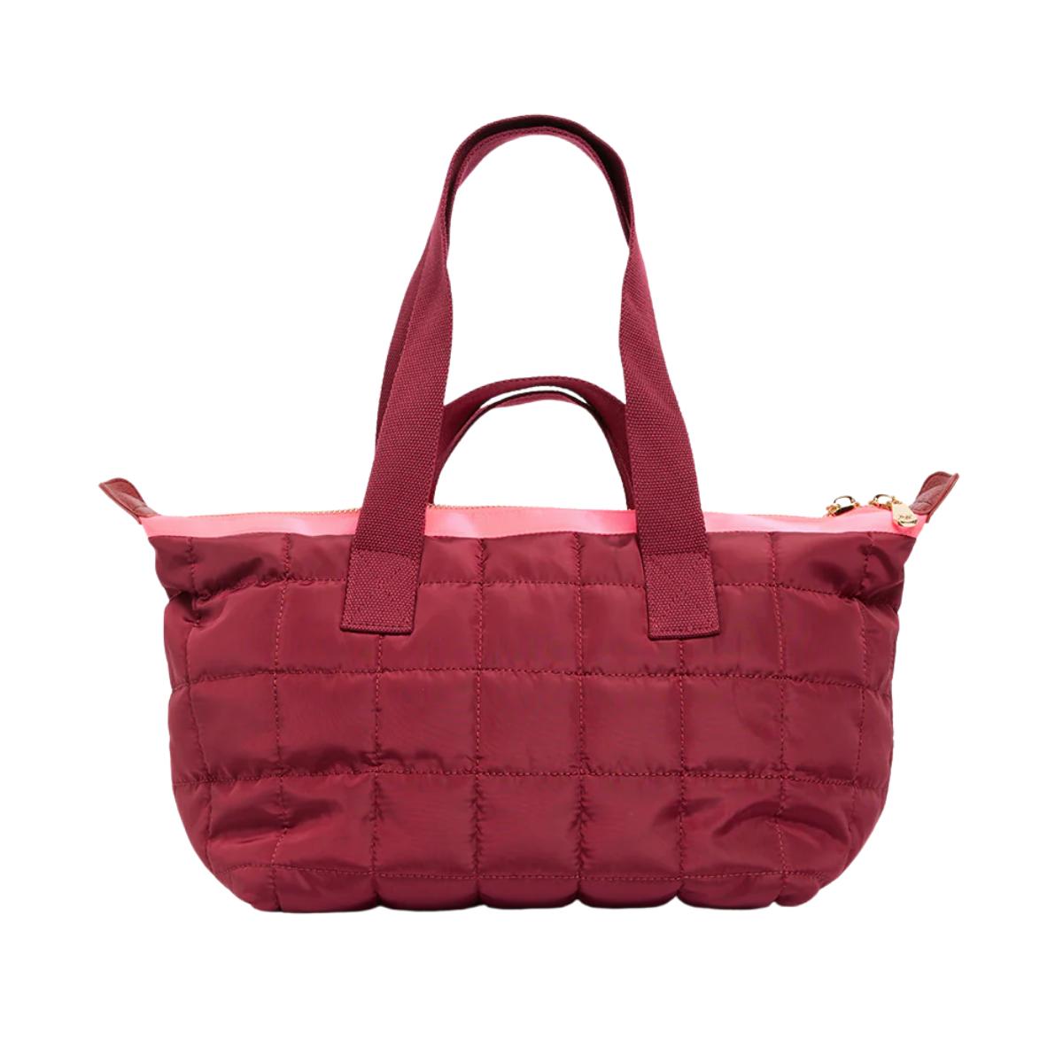 ELMS and KING Mini Spencer Nylon Carry All Bag Burgundy | Minimax
