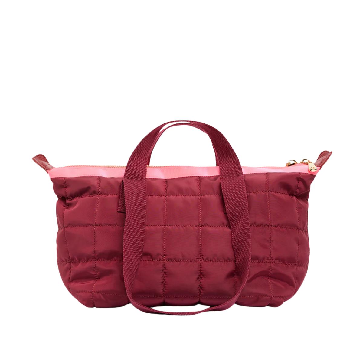 ELMS and KING Mini Spencer Nylon Carry All Bag Burgundy | Minimax