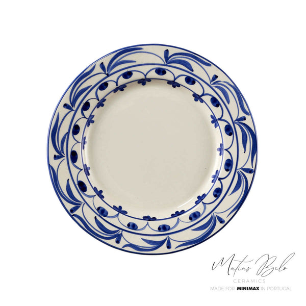 Matias Belo Ceramics Dinner Plate Cobalt Blue 27cm | Minimax