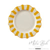 Matias Belo Ceramics Scalloped Dinner Plate Yellow 27cm | Minimax