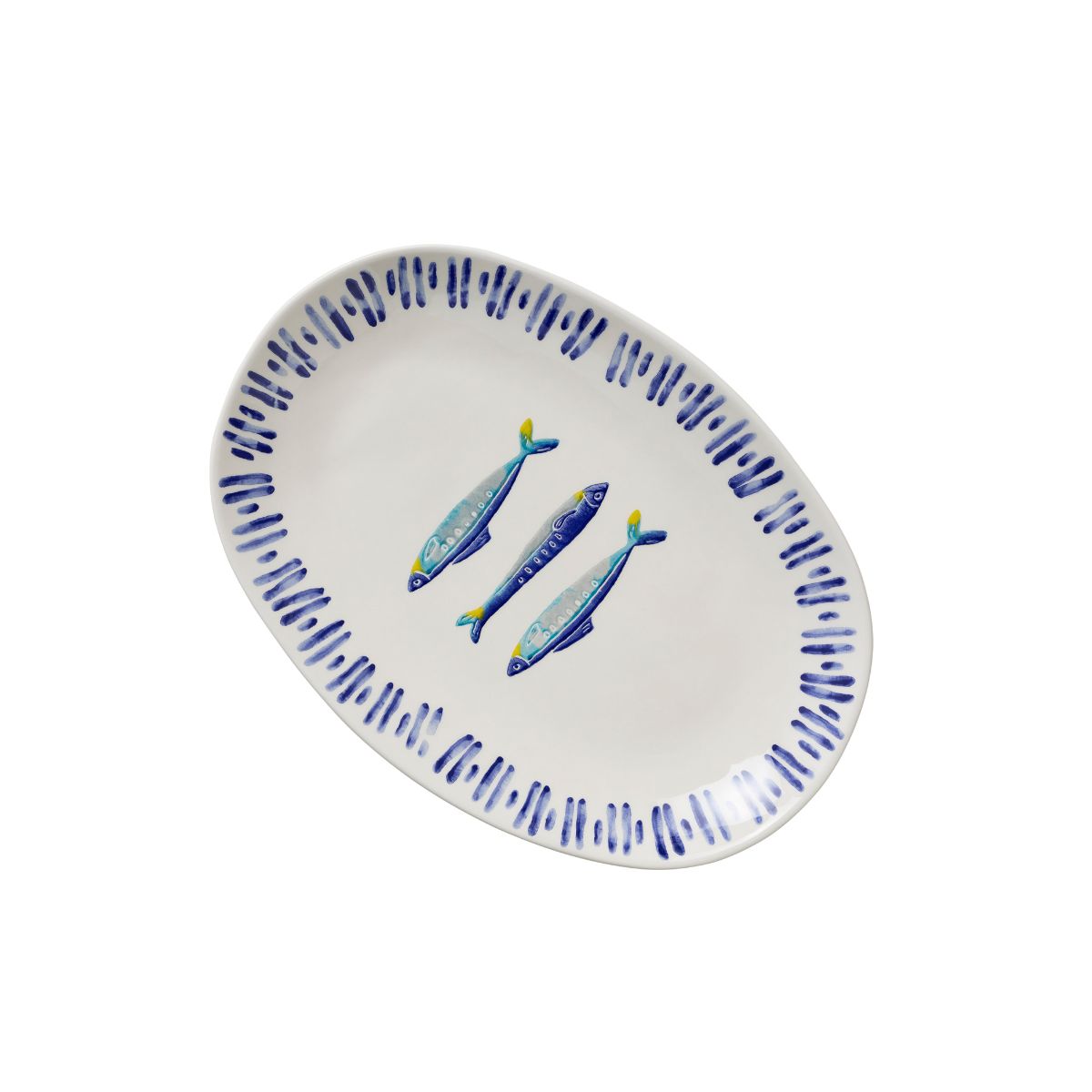 Casero Coastal Oval Platter 37 x 25cm